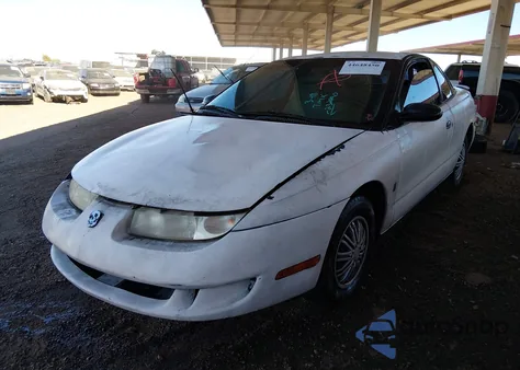 1999 Saturn Sc1 из США, поврежденный, VIN 1G8ZP1281XZ232490